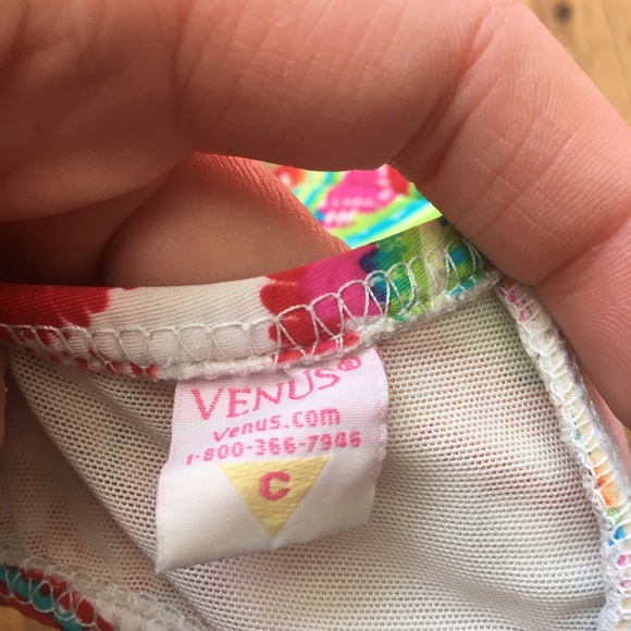 Venus bright colored paisley twist front bikini c cup top - Picture 3 of 3